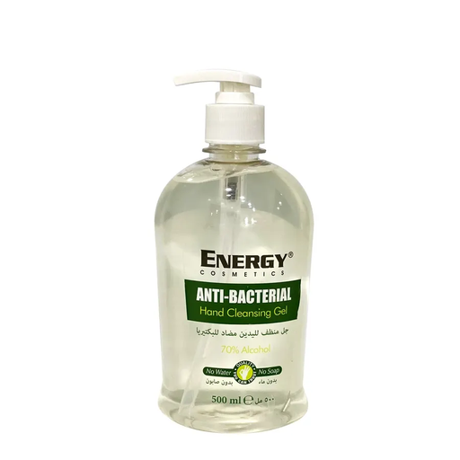 ENERGY Anti-bacterial hand cleansing gel 500 ml