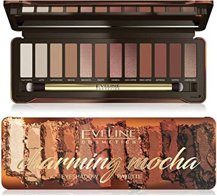 EVELINE Charming Mocha Eyeshadow Palette