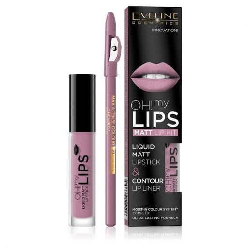 EVELINE Oh My Lips (03) Liquid Lip Stick & Lip Liner