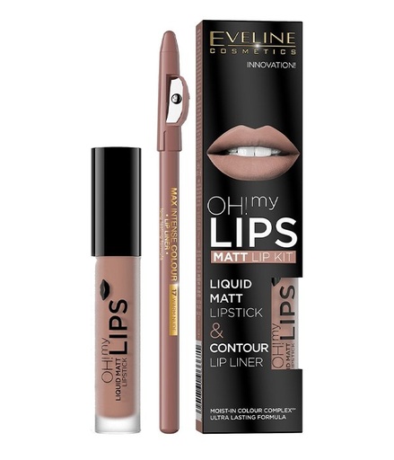 EVELINE Oh My Lips (01) Liquid Lip Stick & Lip Liner