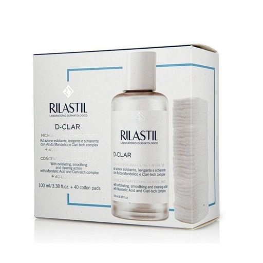 RILASTIL D-CLAR Concentrated Micropeeling 100ml + 40 Cotton Pads
