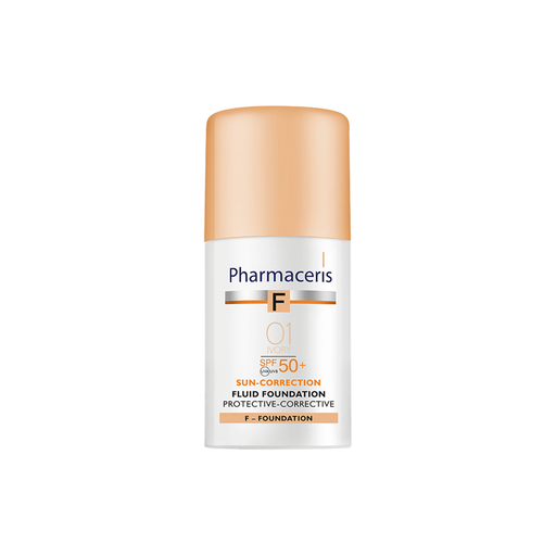 PHARMACERIS 01 SPF50+ Protective Corrective Fluid Foundation 30ml