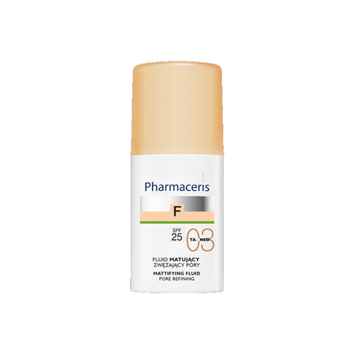 PHARMACERIS 03 Tanned SPF25 Mattifying Fluid Foundation
