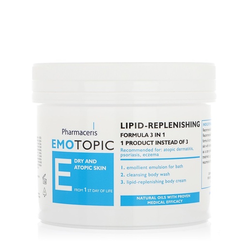 PHARMACERIS EMOTOPIC Lipid Replenishing Formula 3 in 1 500ml