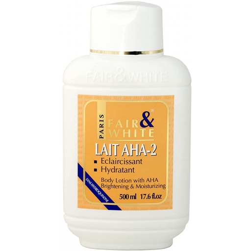 FAIR & WHITE Body Lotion With AHA 500 ml