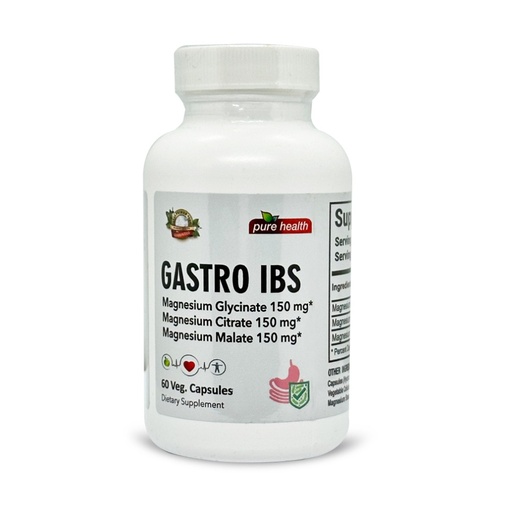PURE HEALTH GASTRO IBS Magnesium 60 CAP