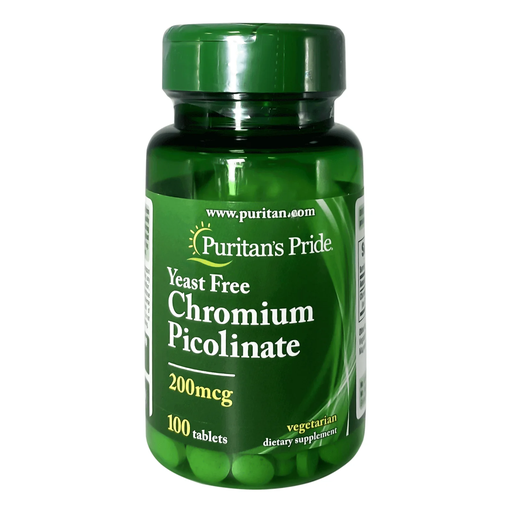 PURITANS PRIDE Chromium Picolinate 100 Tablets
