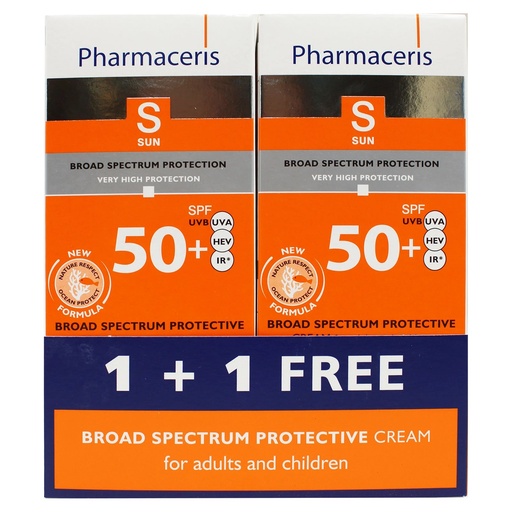 PHARMACERIS Broad Spectrum spf 50 Offer 1+1