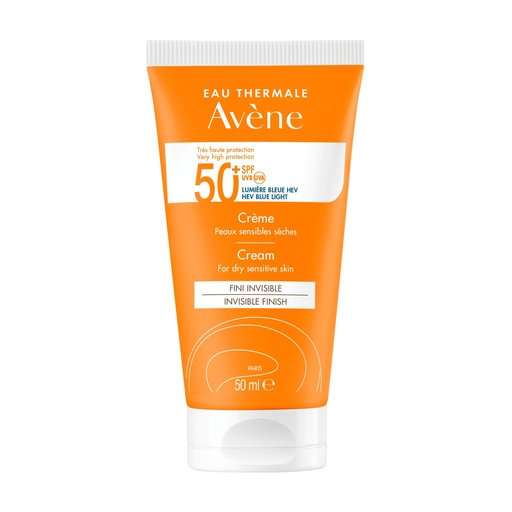 AVENE Sunscreen Blue Light spf50 50ml Invisible Finish 8H Hydration