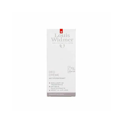 Louis Widmer DEO Cream 0%Parfum Antiperspirant 40ml
