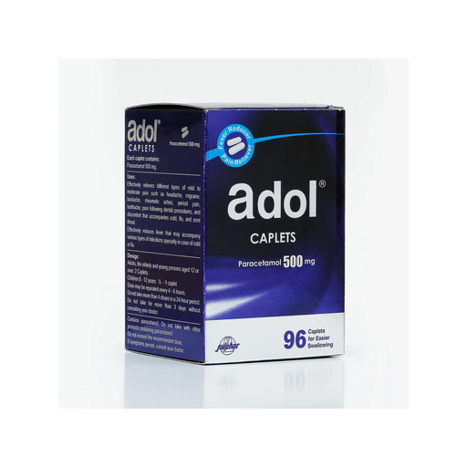 ADOL 500MG 96Caplets