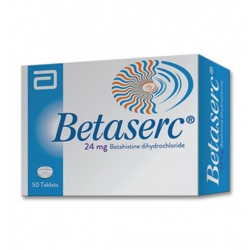BETASERC 24 MG 60 TAB
