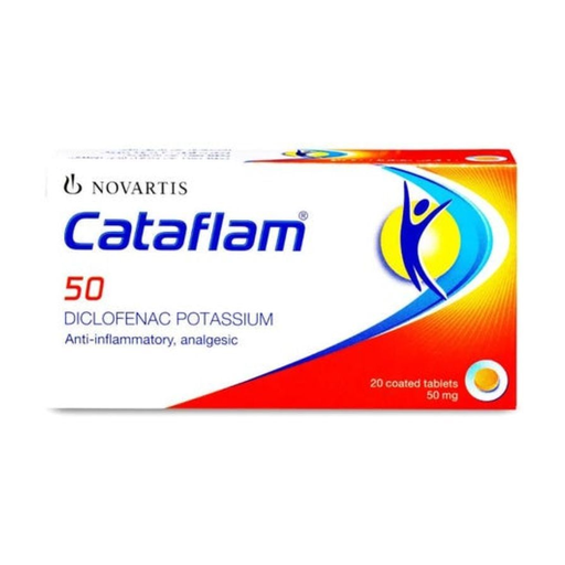 CATAFLAM 50 MG 20 TAB