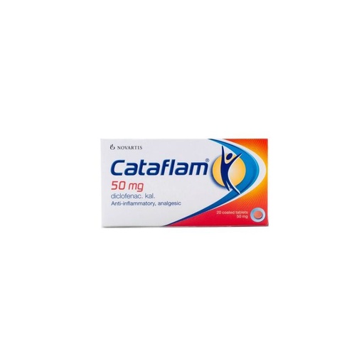 CATAFLAM 50 MG 20 TAB
