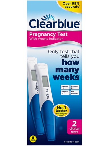 CLEAR BLUE PREG TEST 2 PCS