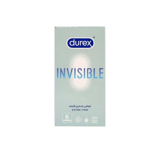 DUREX INVISIBLE 6 PCS