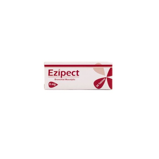 EZIPECT 8 MG 20 TAB