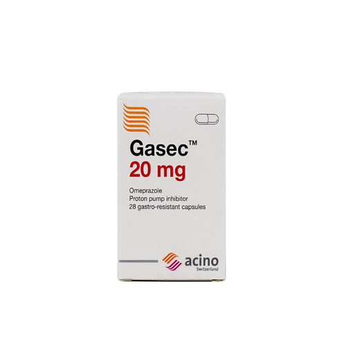 GASEC 20 MG 28 CAP