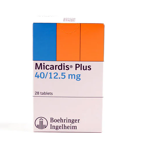 MICARDIS PLUS 40/12.5 MG 28 TAB