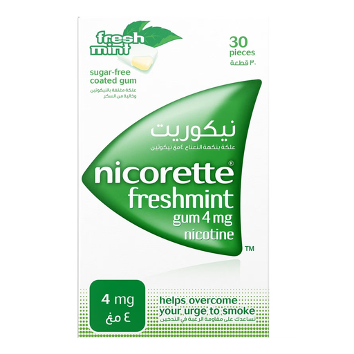 NICORETTE 4 MG FRESH MINT 30 TAB