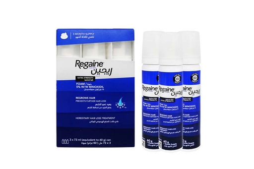 REGAINE FOAM MEN 73 ML 3 PCS