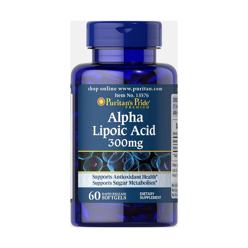 PURITANS PRIDE Alfa Lipoic Acid 300 mg