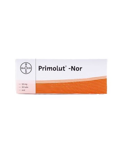 PRIMOLUT NOR 10 MG 30 TAB