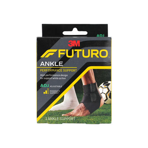 FUTURO SPORT MOIST CONTROL ANKLE SUPPORT ADJ(48635)
