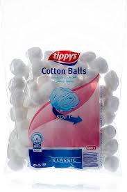 TIPPYS WHITE COTTON BALLS 100 S1002532