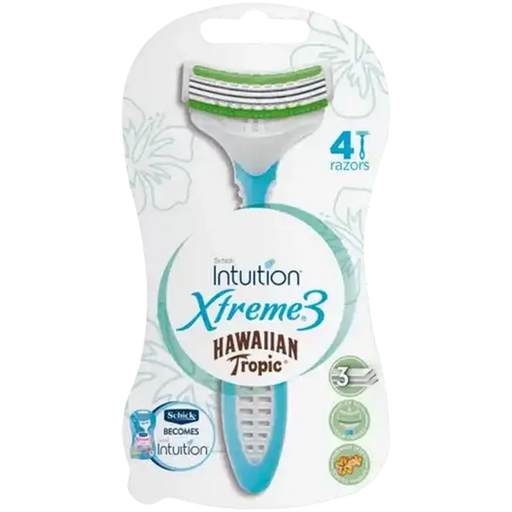 XTREME 3 HAWAIIAN TROPIC 4 RAZORS