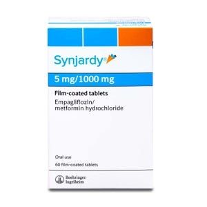 SYNJARDY 5MG/1000MG FC 60 TAB