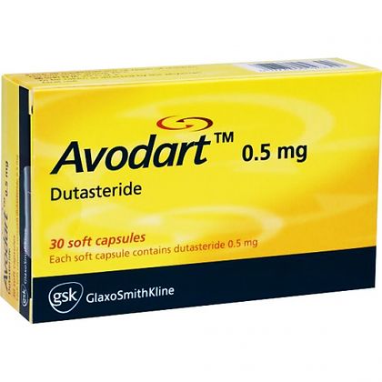 AVODART 0.5MG 30 CAPSULES