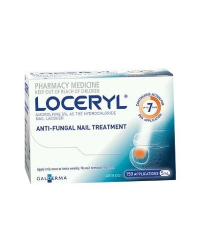 LOCERYL 5% NAIL LACQUER 5ML