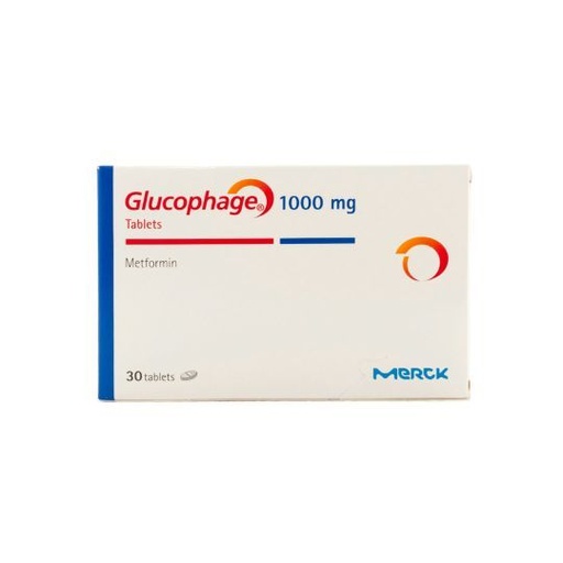GLUCOPHAGE 1000MG 30 TAB
